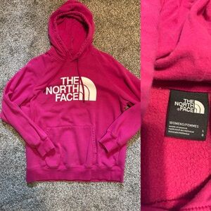 The North Face Fuchsia Hoodie